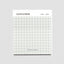 Graph paper with grid lines on a white background, branded 'Cloth & Paper'.