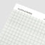 Grid paper with 'Cloth & Paper' text on a gray background