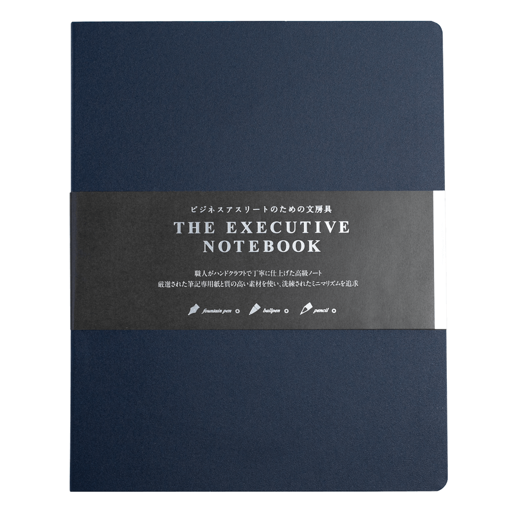 The Executive Notebook navy