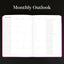Goal Planner August-July - Bookcloth Cover monthly outlook