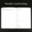 weekly goal setting spread