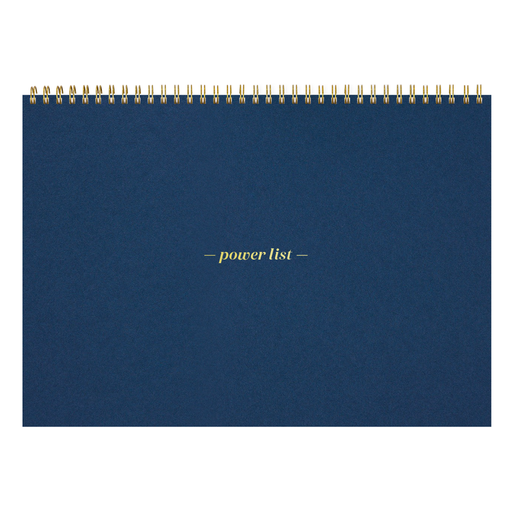 Power List Spiral Deskpad