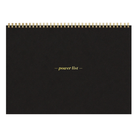 Power List Spiral Deskpad