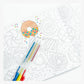Ink+Volt Inspirational Coloring Book donuts page