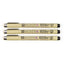 Pigma® Micron® Black Ultrafine 3-pack