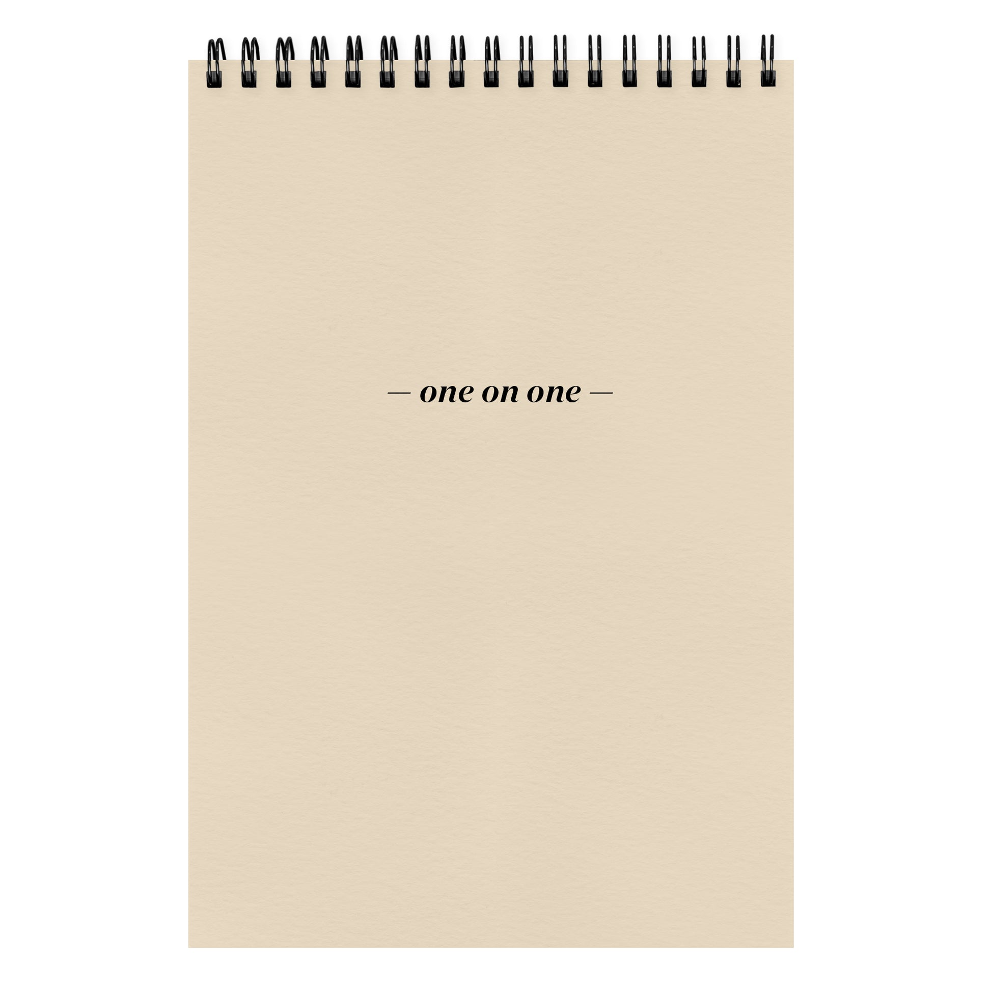 One On One Spiral Notepad - French Pastels cafe