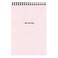 One On One Spiral Notepad - French Pastels fleur