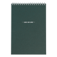 One On One Spiral Notepad spruce
