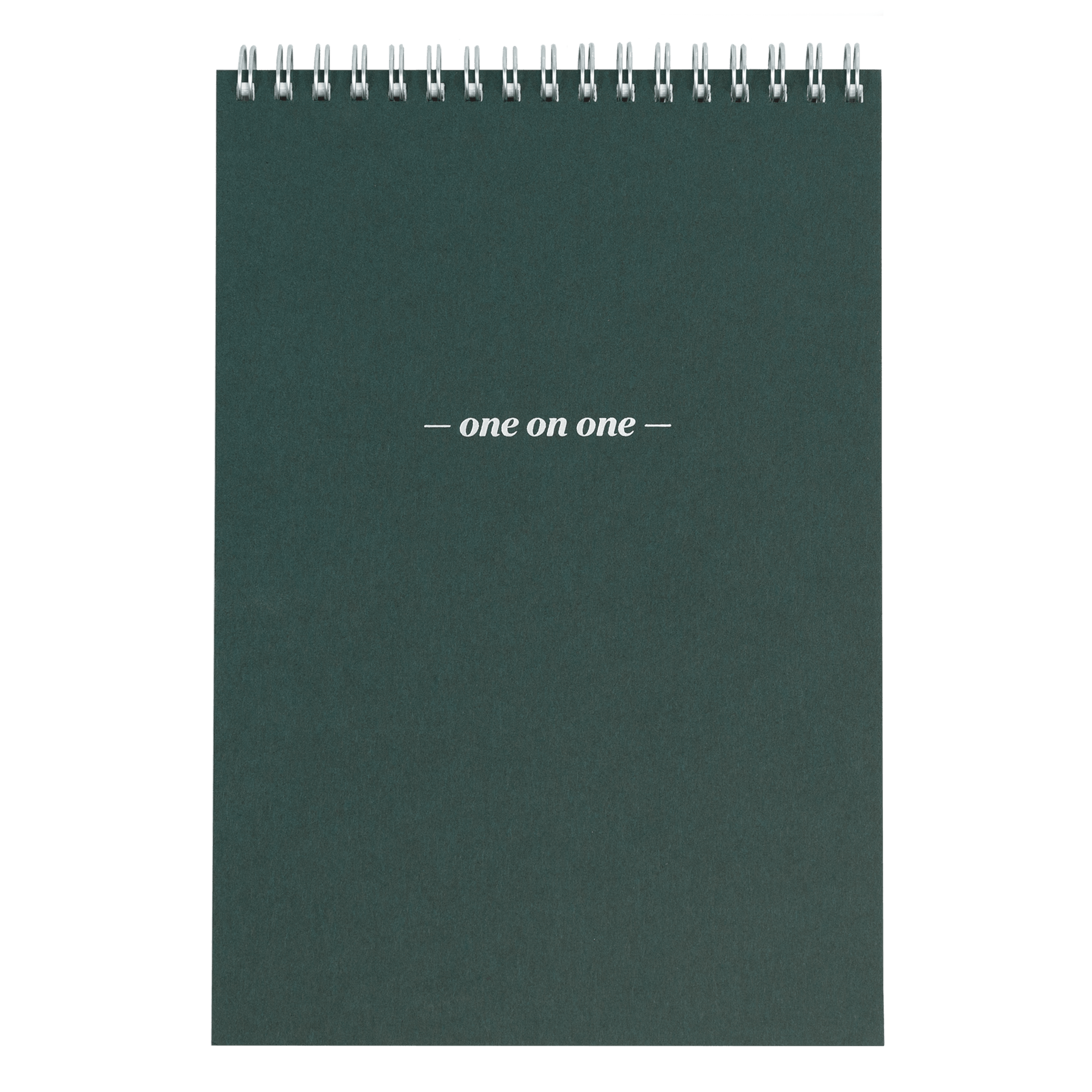 One On One Spiral Notepad spruce