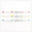 Zebra Double Ended Mildliner Markers